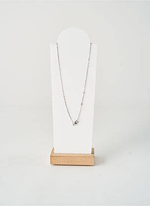 Collier matériaux argent argent TATA GISELE femme