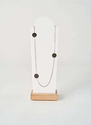 Collier matériaux argent argent TATA GISELE femme