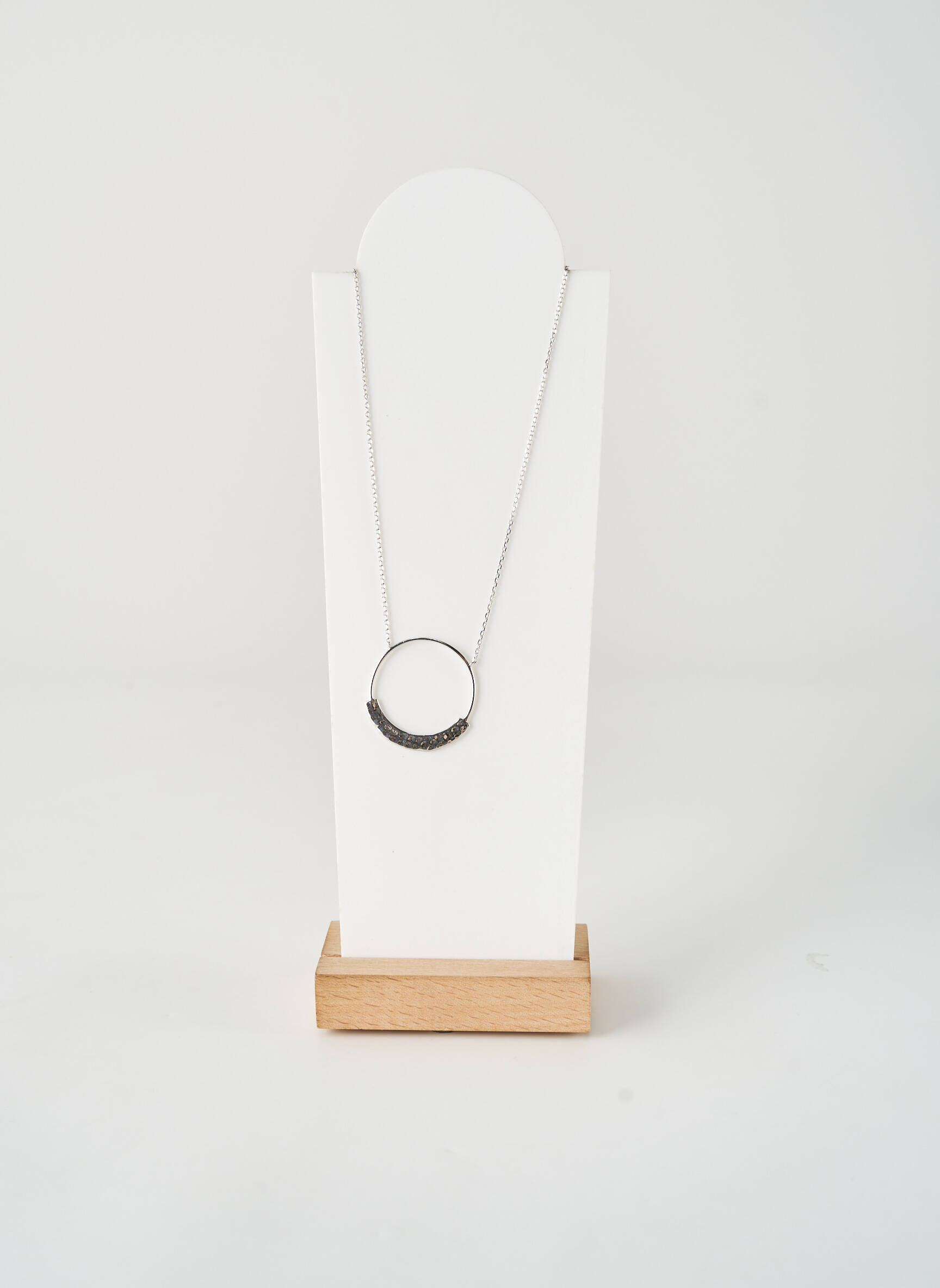 Collier matériaux argent argent TATA GISELE femme