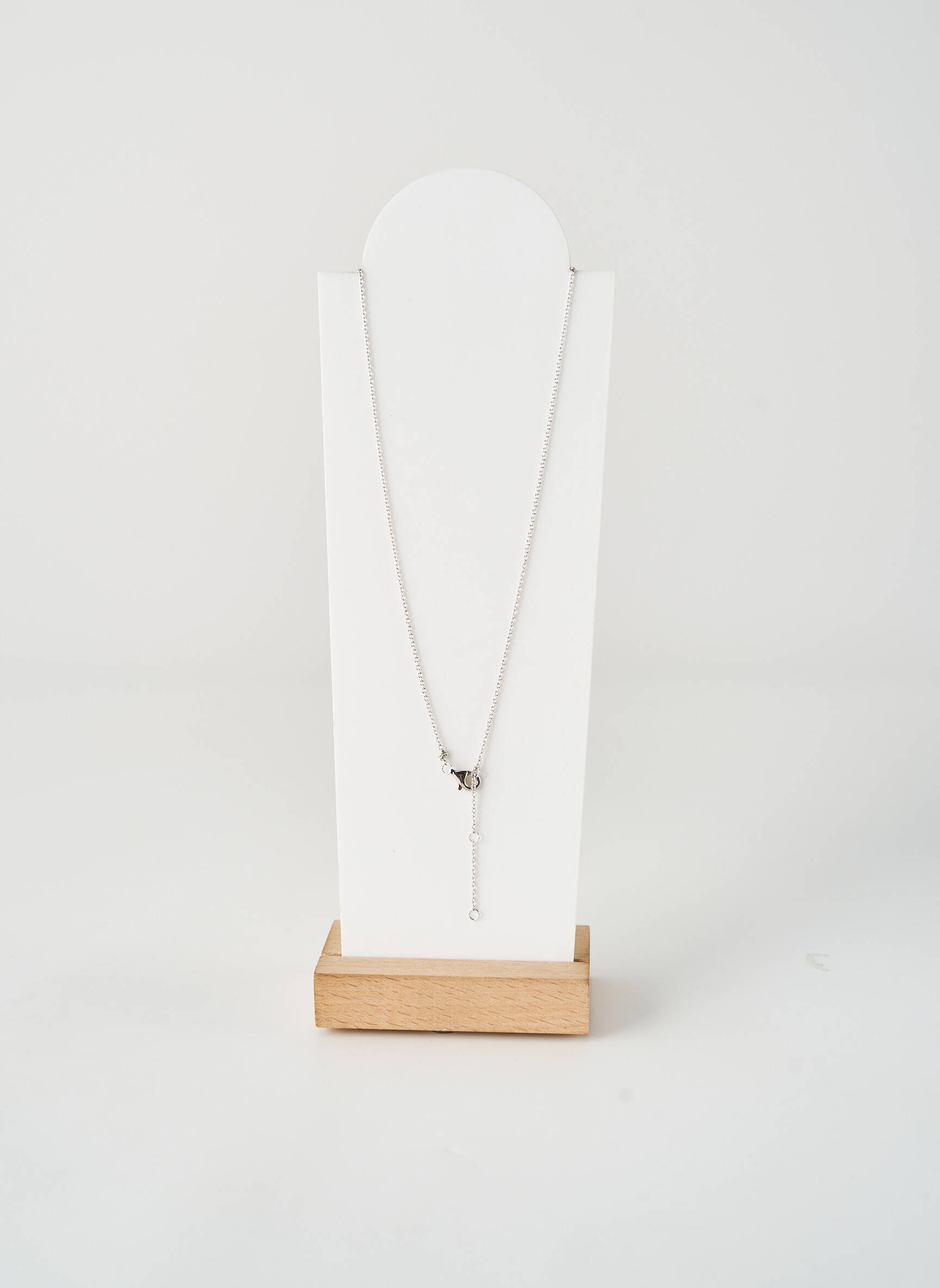 Collier matériaux argent argent TATA GISELE femme