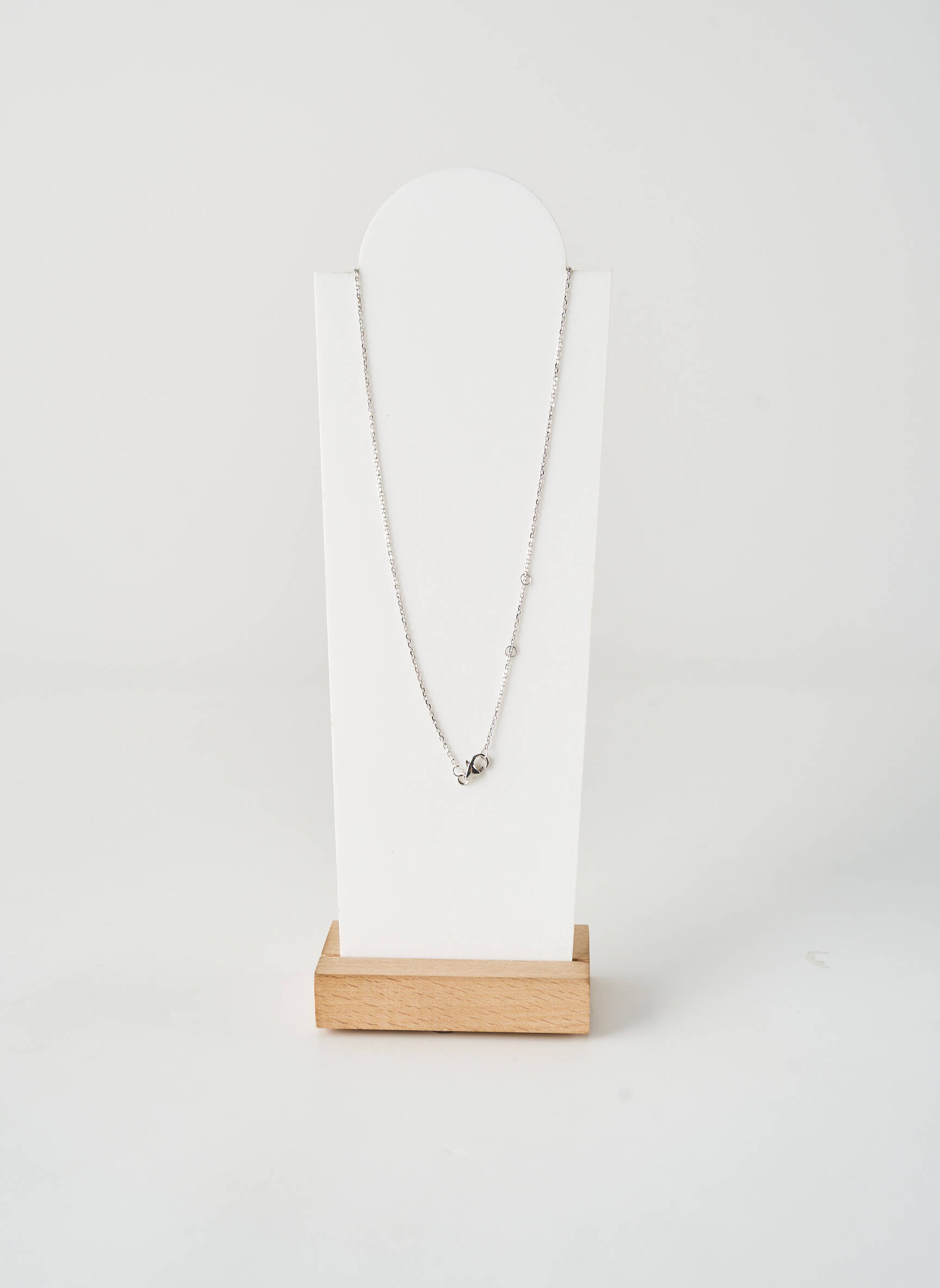 Collier matériaux argent argent TATA GISELE femme