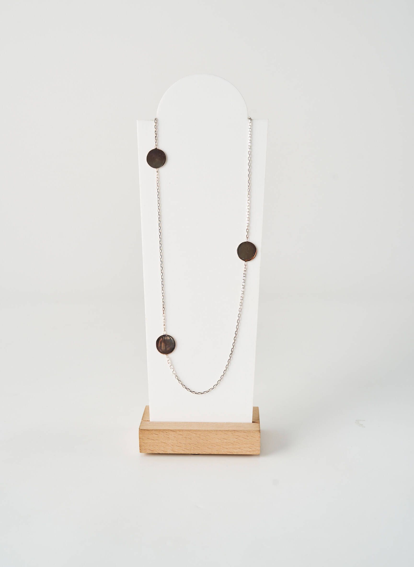 Collier matériaux argent argent TATA GISELE femme