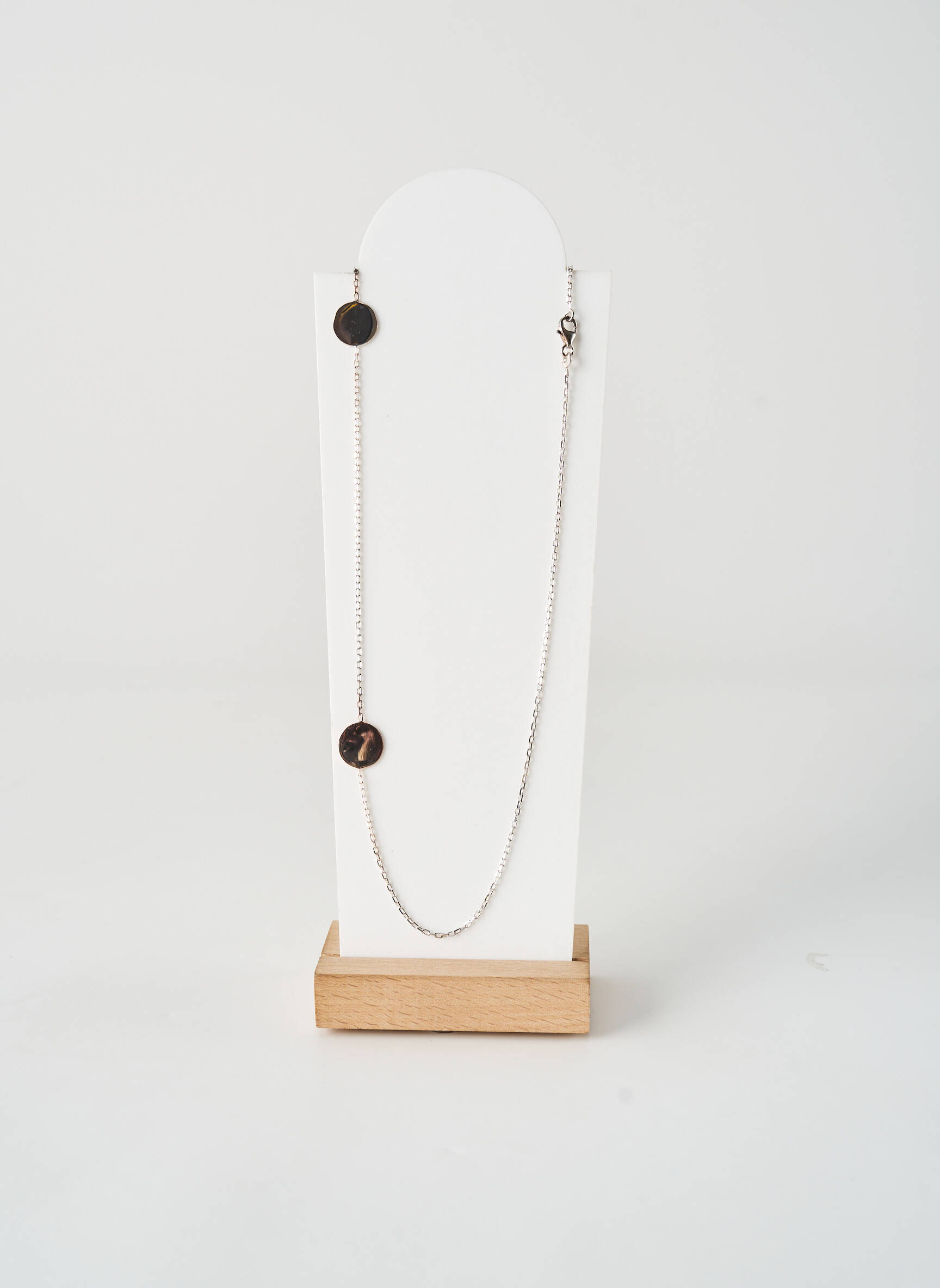Collier matériaux argent argent TATA GISELE femme