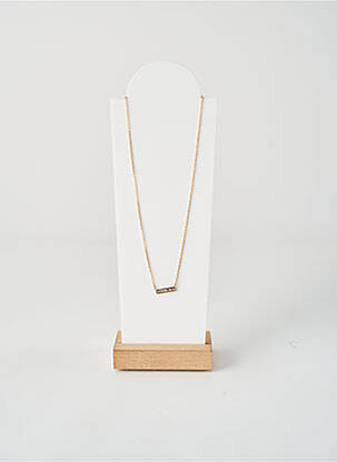 Collier matériaux plaqué or or TATA GISELE femme
