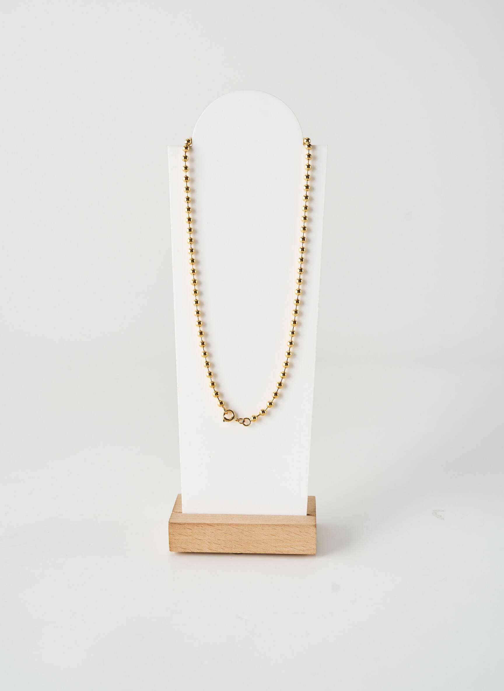 Collier matériaux plaqué or or TATA GISELE femme