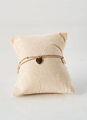 Bracelet fermeture fermoir mousqueton or TATA GISELE femme
