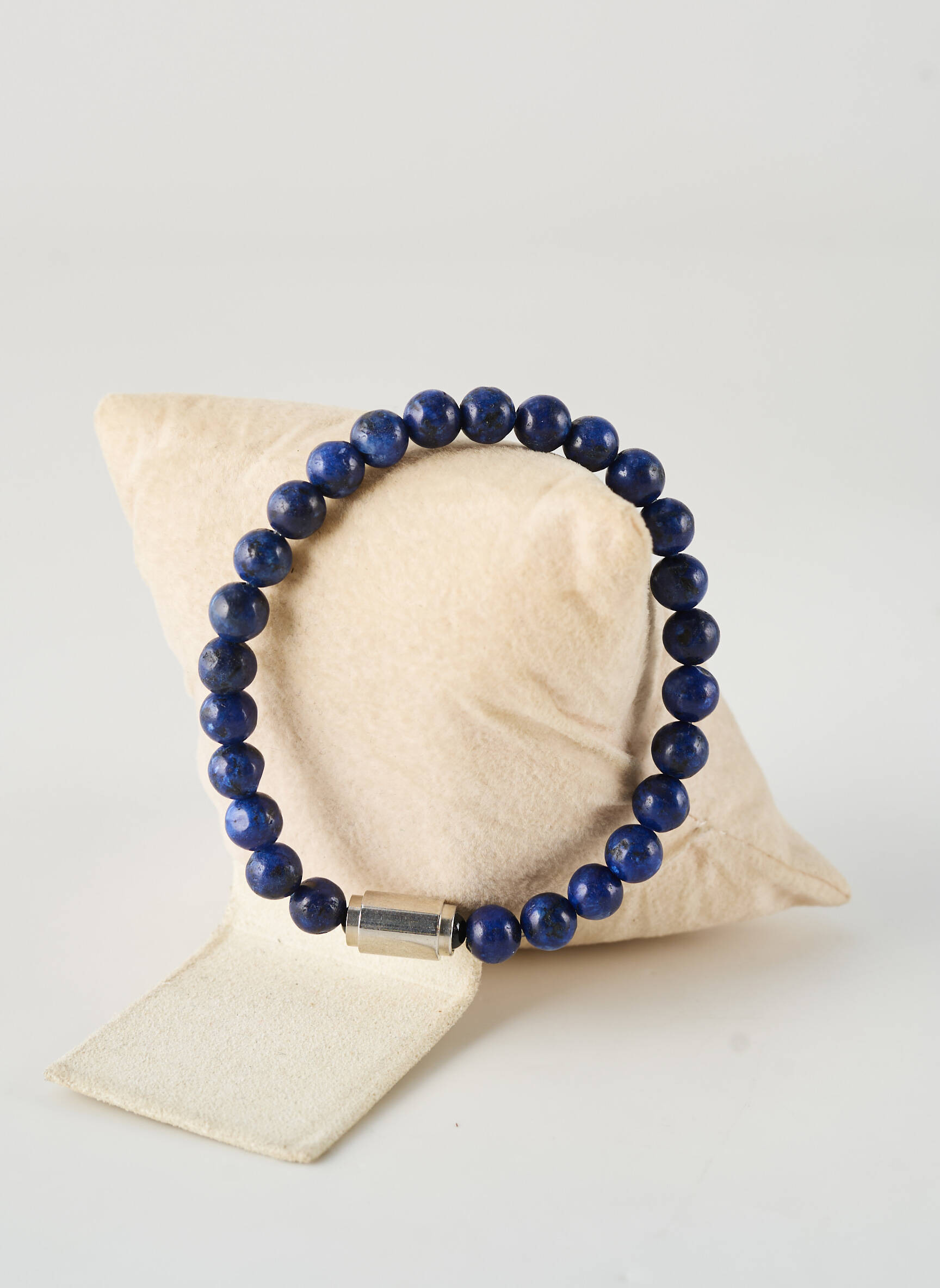 Bracelet ornement perles bleu TATA GISELE homme