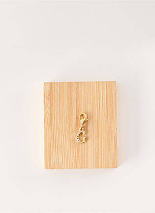 Pendentif fermeture fermoir mousqueton or TATA GISELE femme