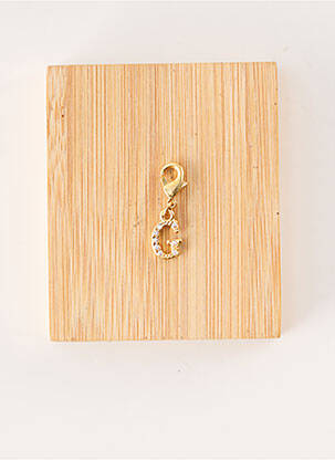 Pendentif fermeture fermoir mousqueton or TATA GISELE femme