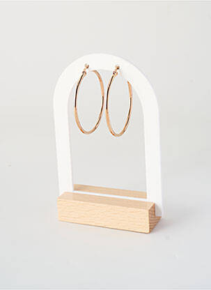 Boucles d’oreilles fermeture fermoir créole or TATA GISELE femme