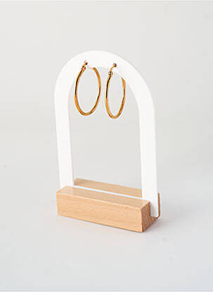 Boucles d’oreilles fermeture fermoir créole or TATA GISELE femme