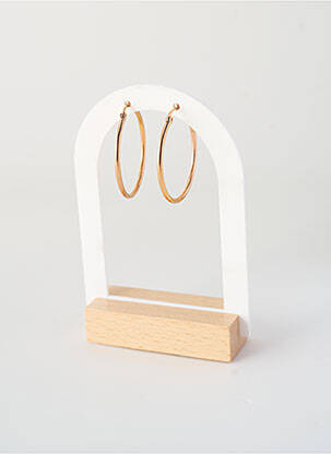 Boucles d’oreilles fermeture fermoir créole or TATA GISELE femme