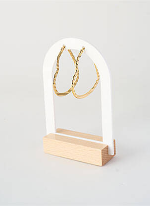 Boucles d’oreilles fermeture fermoir créole or TATA GISELE femme