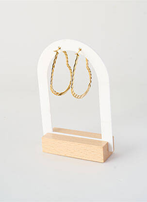 Boucles d’oreilles fermeture fermoir créole or TATA GISELE femme