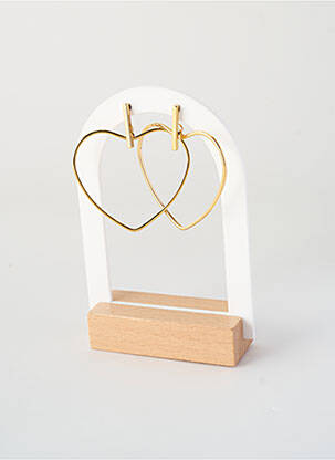 Boucles d’oreilles fermeture fermoir créole or TATA GISELE femme