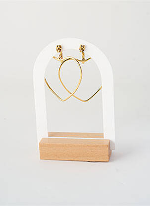 Boucles d’oreilles fermeture fermoir créole or TATA GISELE femme