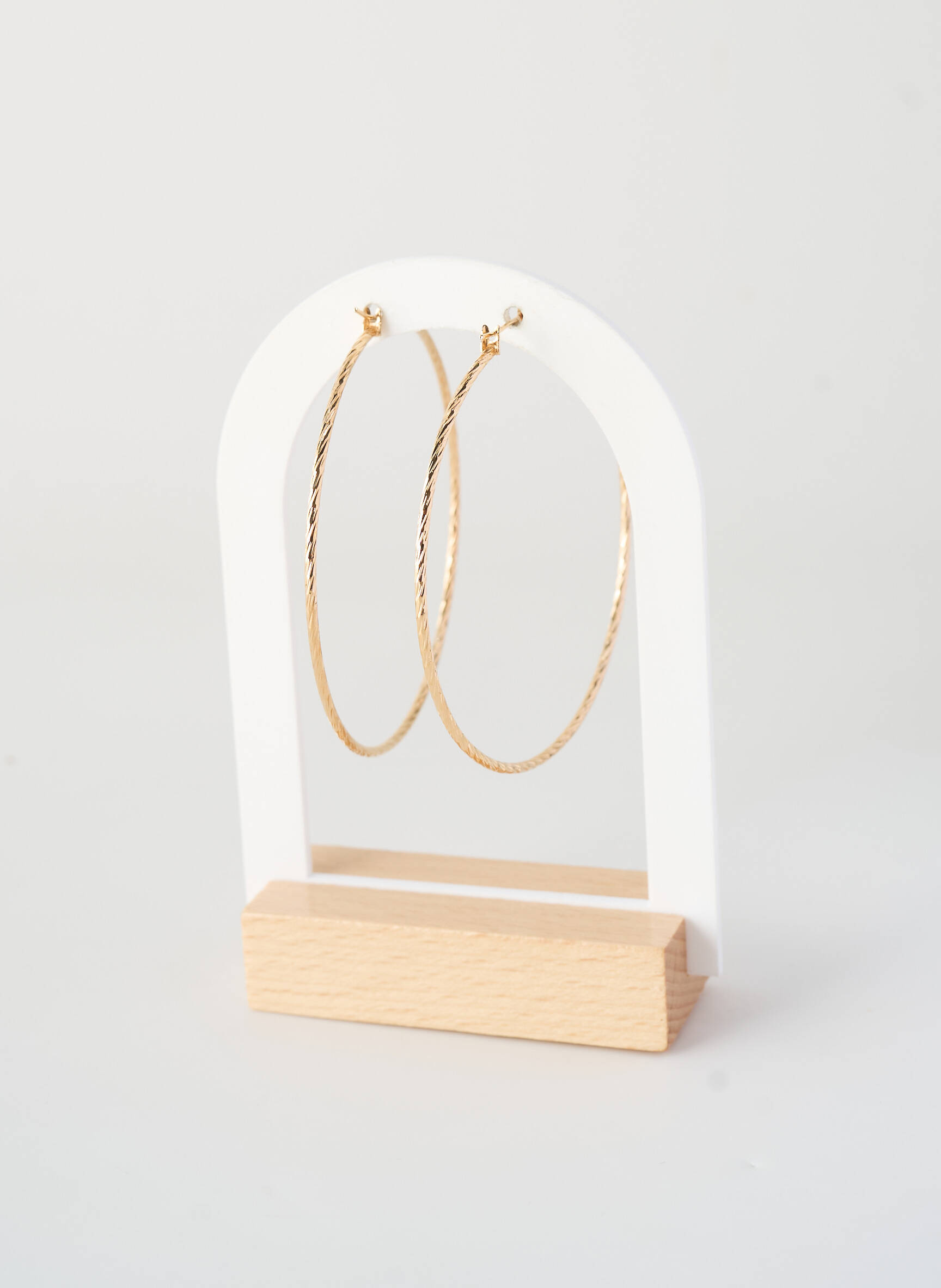 Boucles d’oreilles fermeture fermoir créole or TATA GISELE femme