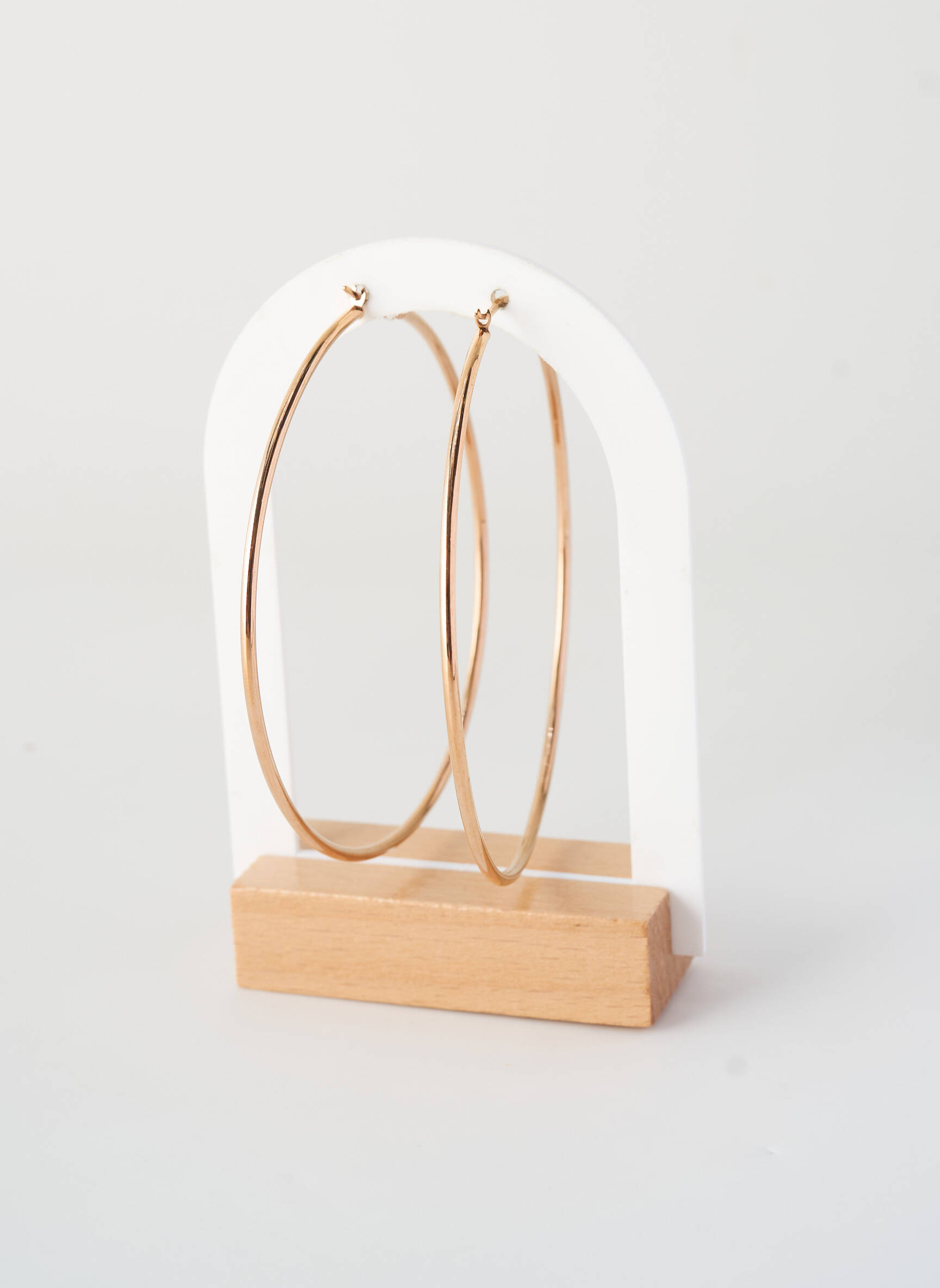 Boucles d’oreilles fermeture fermoir créole or TATA GISELE femme