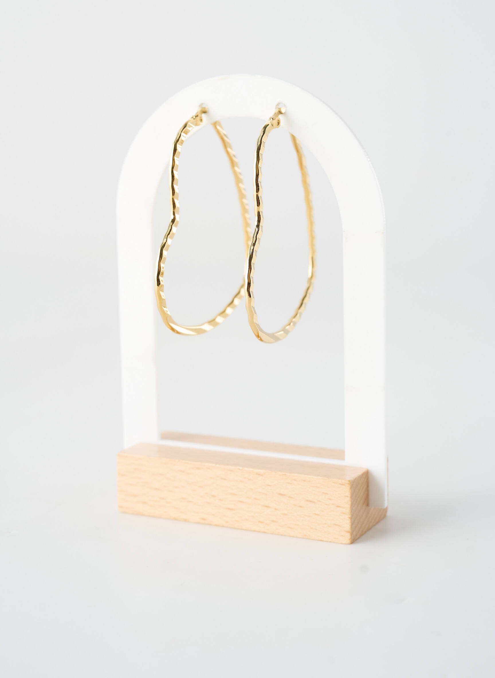 Boucles d’oreilles fermeture fermoir créole or TATA GISELE femme