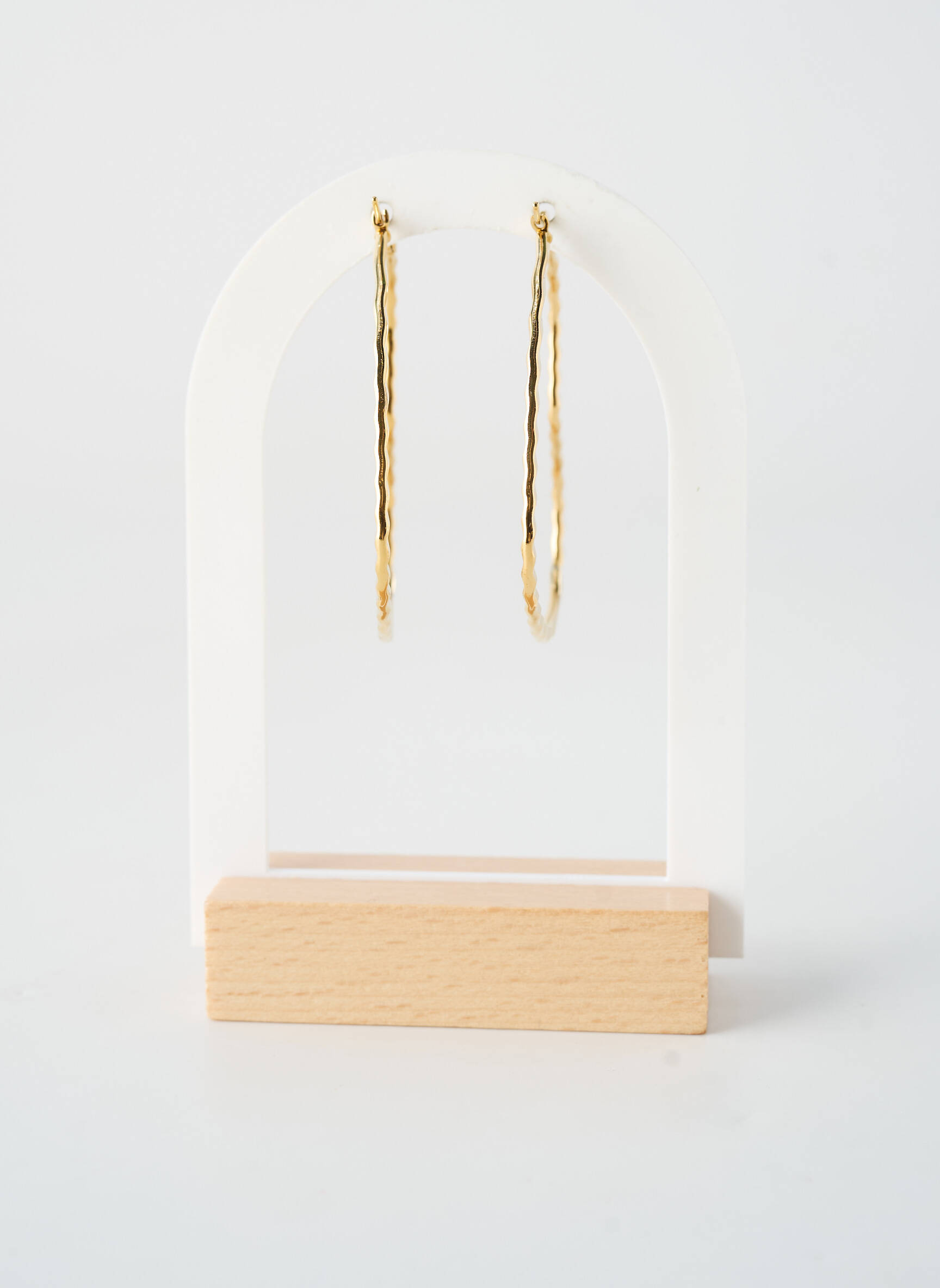 Boucles d’oreilles fermeture fermoir créole or TATA GISELE femme