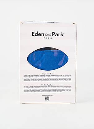 Boxer stretch bleu EDEN PARK homme