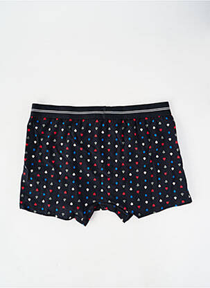 Boxer imprimé fantaisie noir MASSANA homme