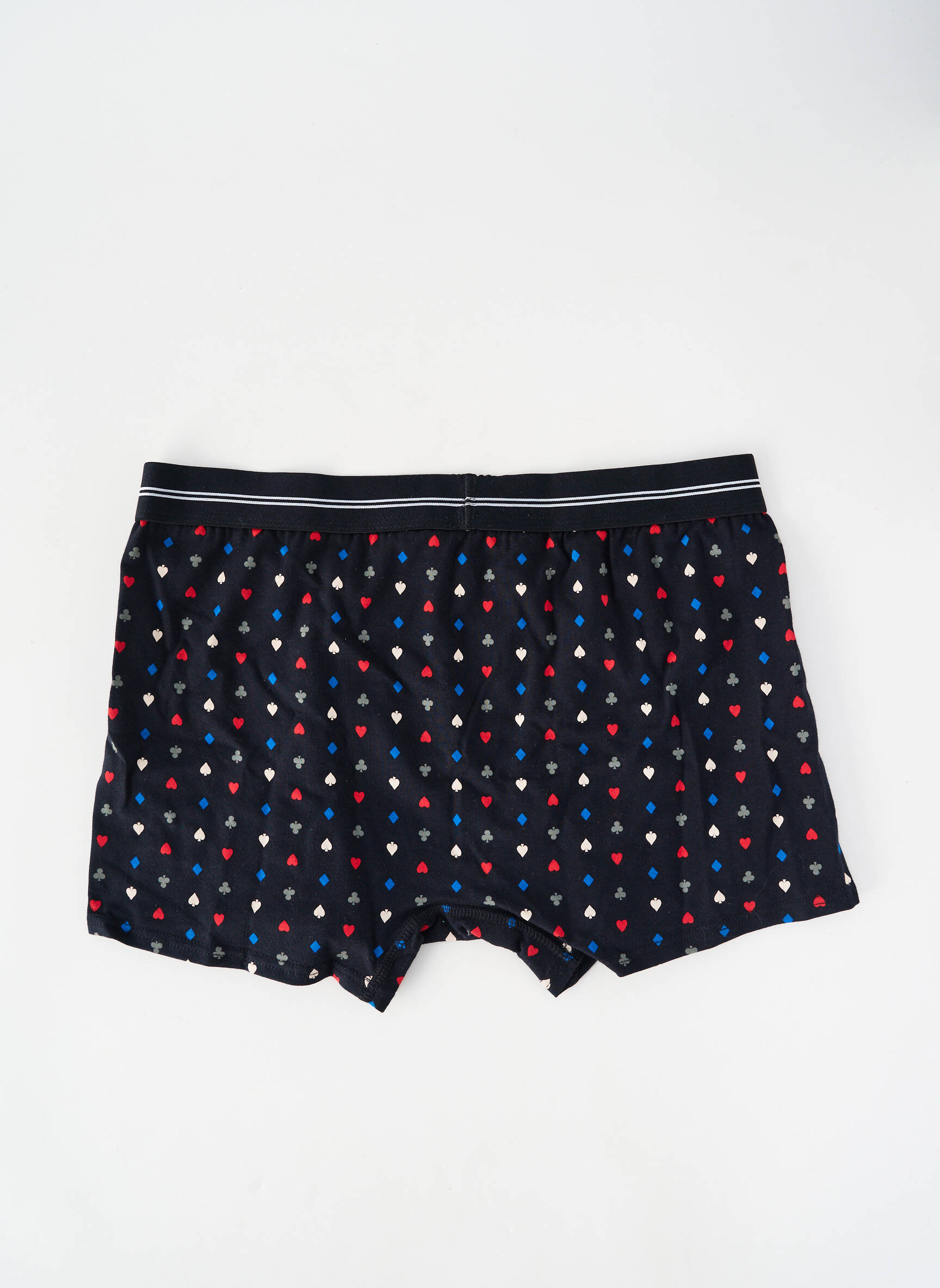 Boxer imprimé fantaisie noir MASSANA homme