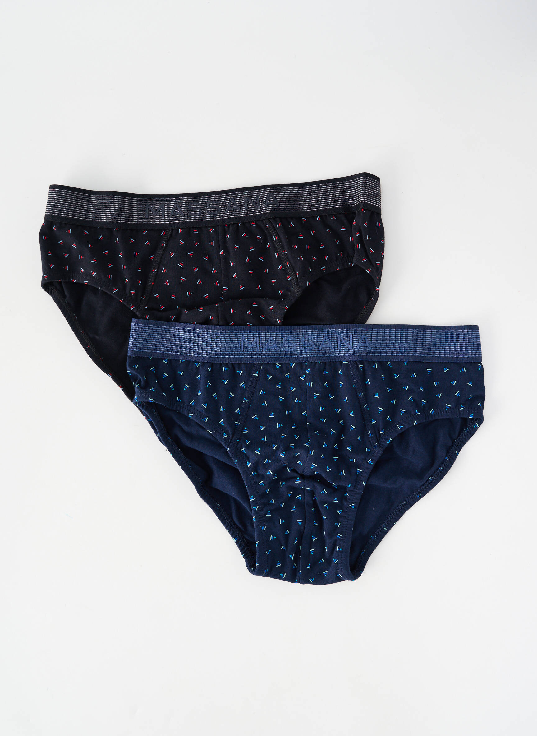 Slip tissage popeline noir MASSANA homme