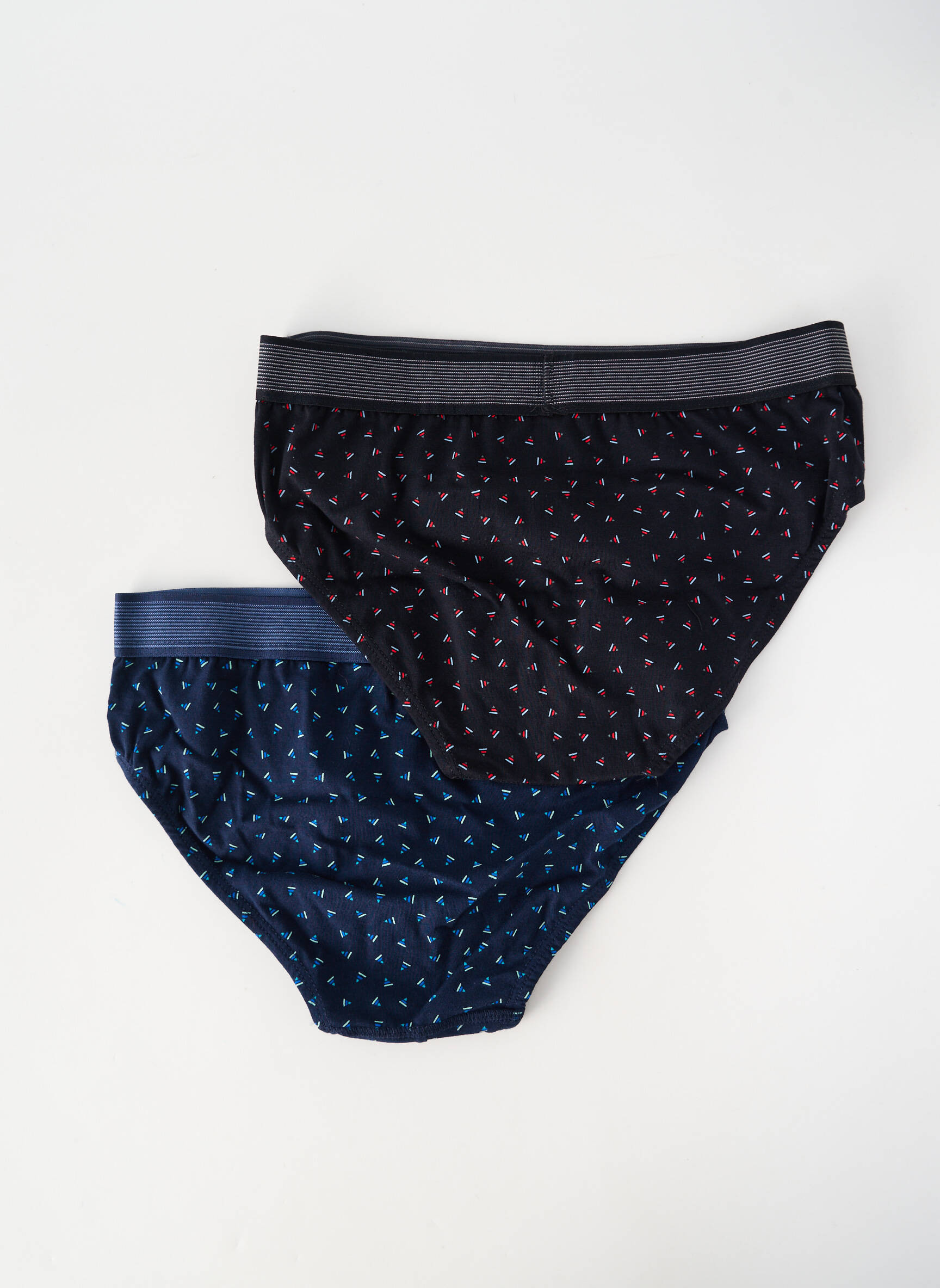 Slip tissage popeline noir MASSANA homme