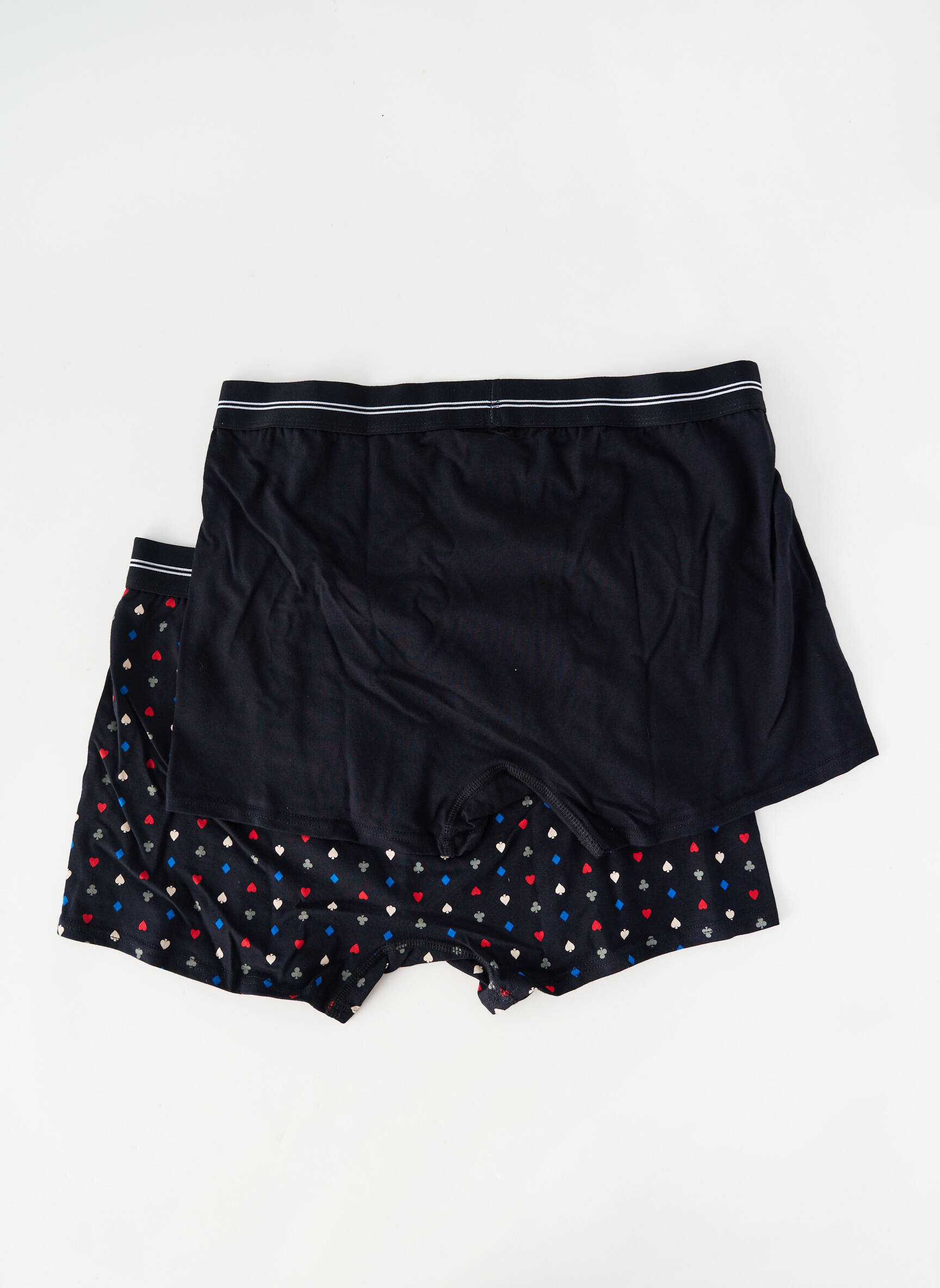 Boxer imprimé fantaisie noir MASSANA homme