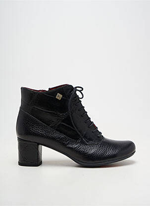 Bottines/boots matière lisse talon de 7 à 9cm noir JOSE SAENZ femme