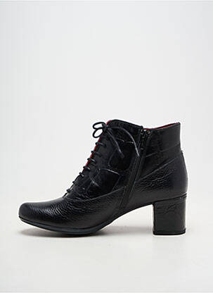 Bottines/boots matière lisse talon de 7 à 9cm noir JOSE SAENZ femme