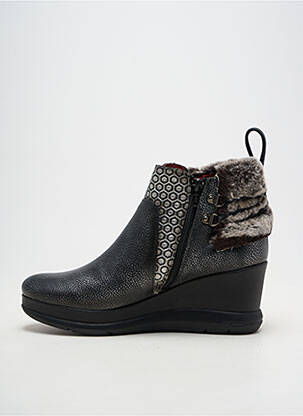 Bottines/boots matière lisse talon de 7 à 9cm noir JOSE SAENZ femme