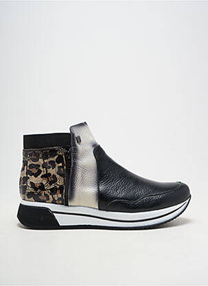 Bottines/boots matière lisse talon plat jusqu'à 3cm noir JOSE SAENZ femme