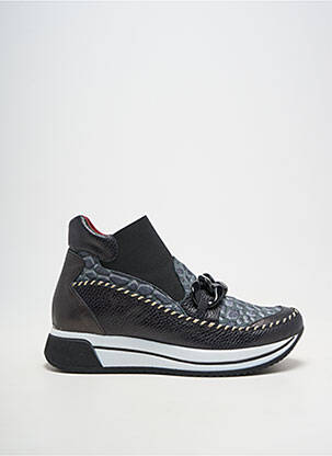 Chaussures de confort matière lisse talon de 4 à 6cm noir JOSE SAENZ femme