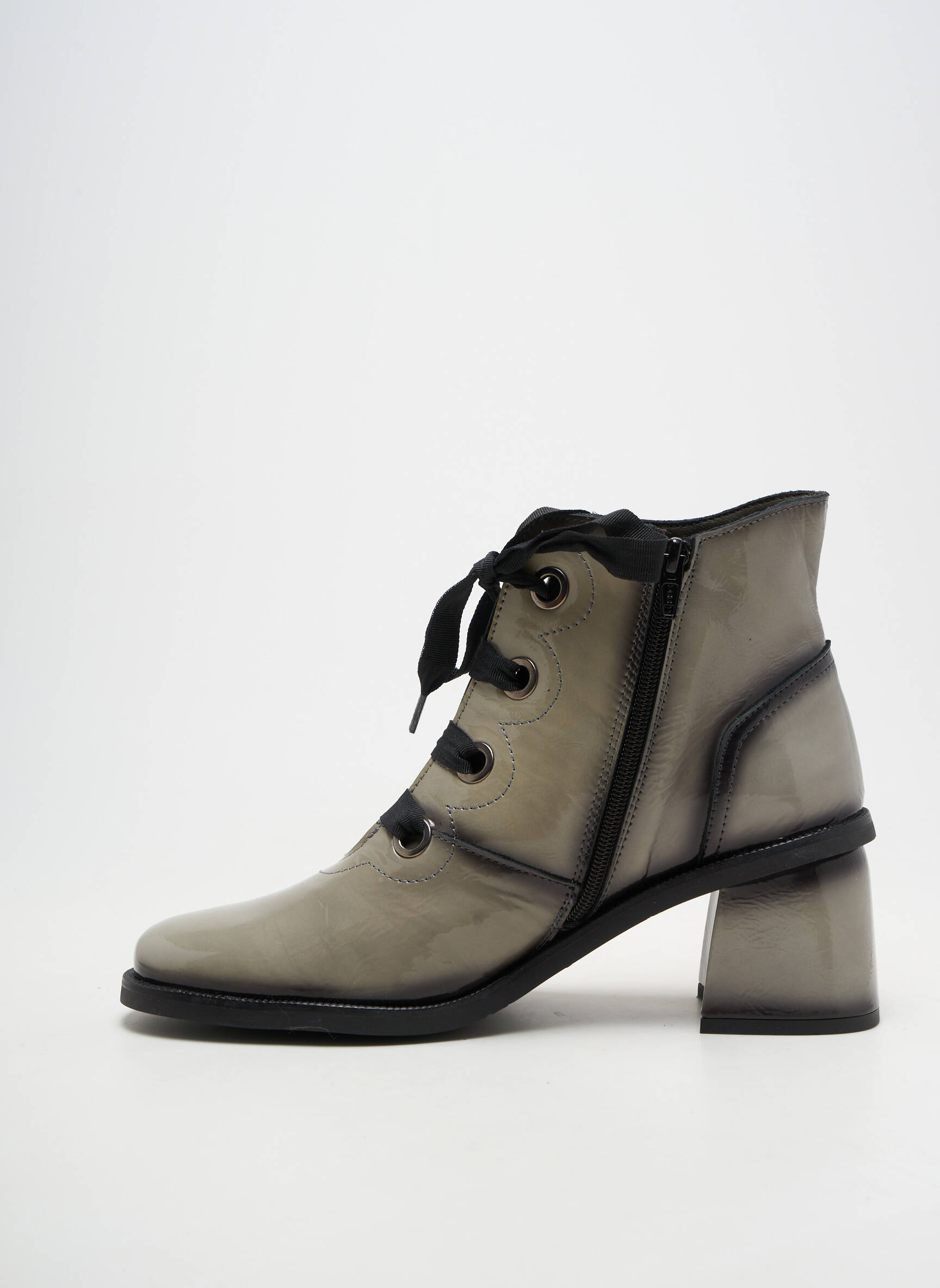 Bottines/boots bout rond talon de 4 à 6cm gris JOSE SAENZ femme