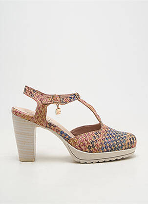 Escarpins fermeture boucle(s) talon de 7 à 9cm beige JOSE SAENZ femme