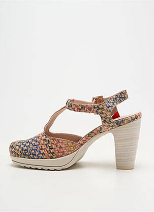 Escarpins fermeture boucle(s) talon de 7 à 9cm beige JOSE SAENZ femme
