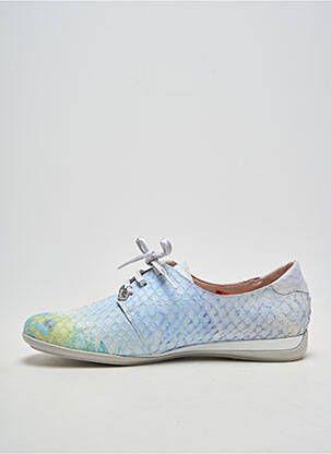 Derbies bout rond talon plat jusqu'à 3cm bleu JOSE SAENZ femme