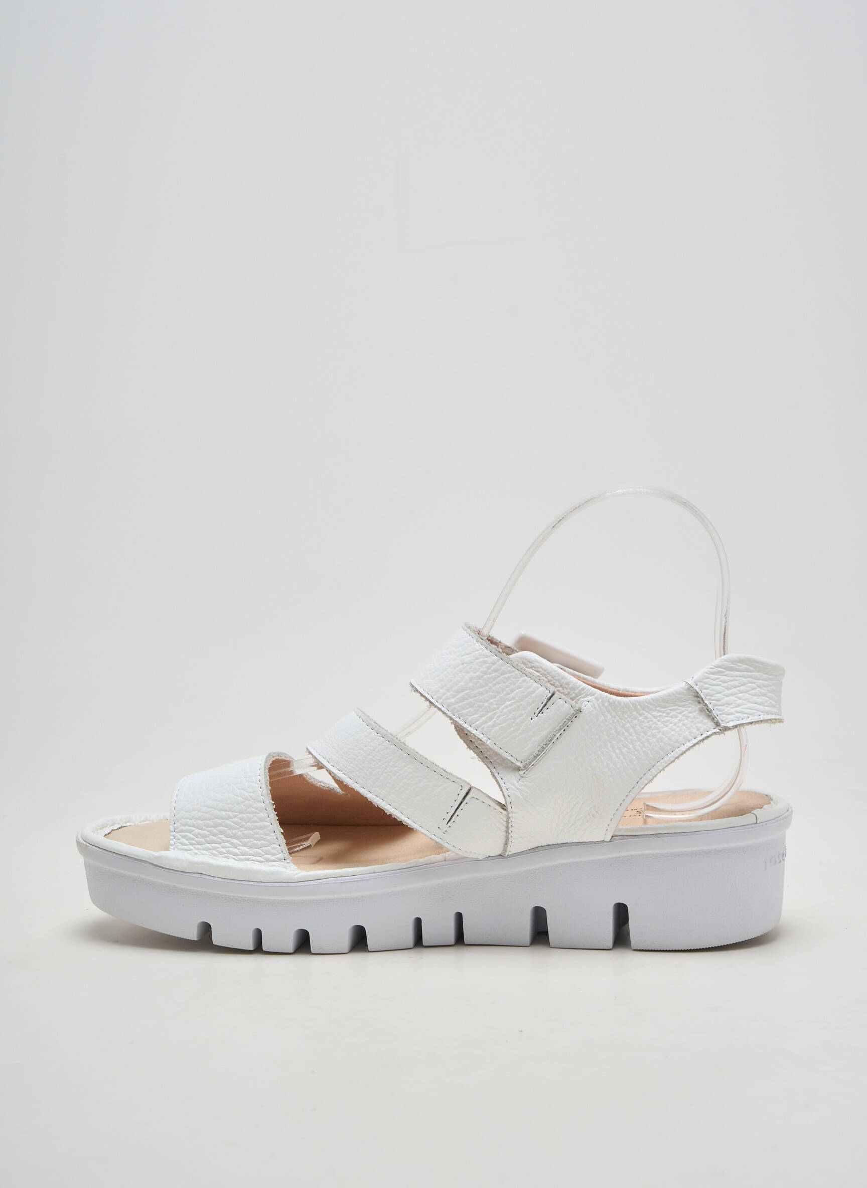 Sandales/nu pieds fermeture boucle(s) talon de 4 à 6cm blanc JOSE SAENZ femme