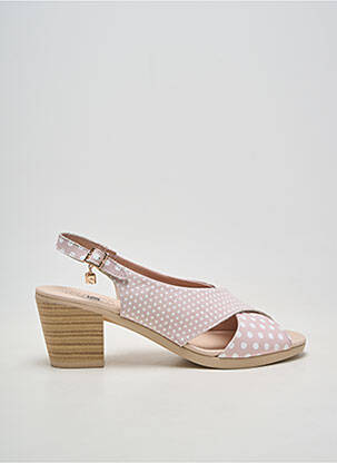 Sandales/nu pieds fermeture boucle(s) talon de 7 à 9cm rose JOSE SAENZ femme