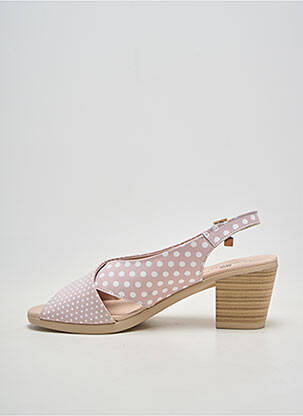 Sandales/nu pieds fermeture boucle(s) talon de 7 à 9cm rose JOSE SAENZ femme