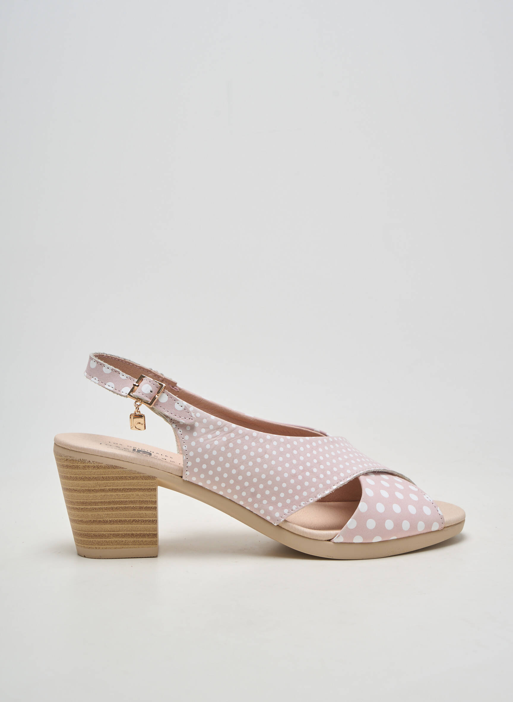 Sandales/nu pieds fermeture boucle(s) talon de 7 à 9cm rose JOSE SAENZ femme