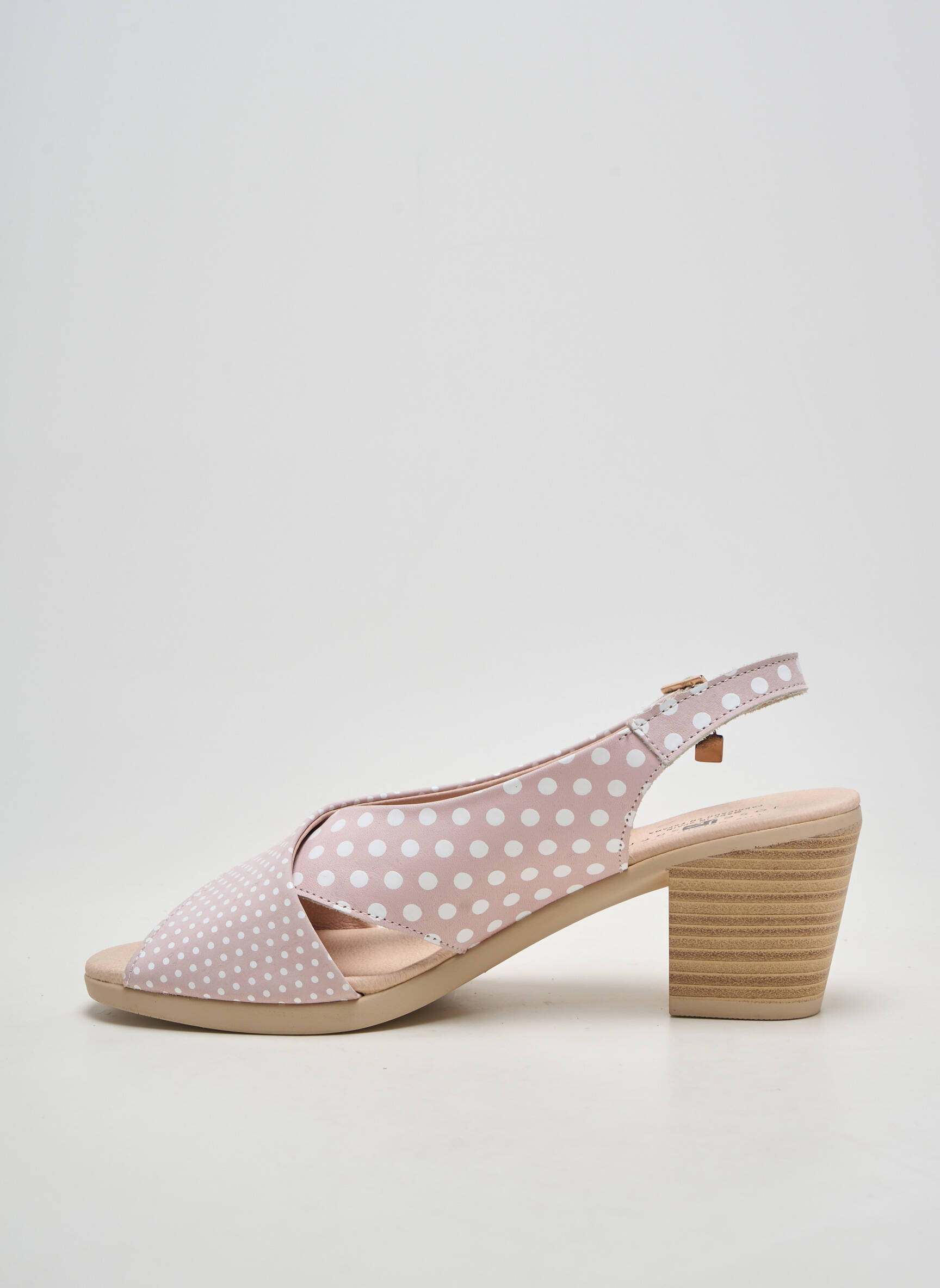 Sandales/nu pieds fermeture boucle(s) talon de 7 à 9cm rose JOSE SAENZ femme