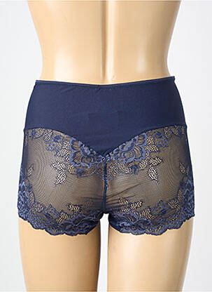 Culotte haute stretch bleu JANIRA femme