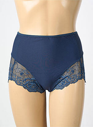 Culotte haute stretch bleu JANIRA femme