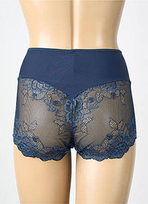 Culotte haute stretch bleu JANIRA femme