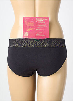 Culotte menstruelle stretch noir SLOGGI femme