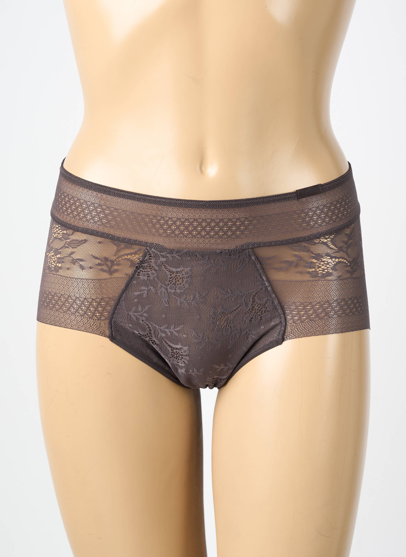 Shorty stretch gris JANIRA femme