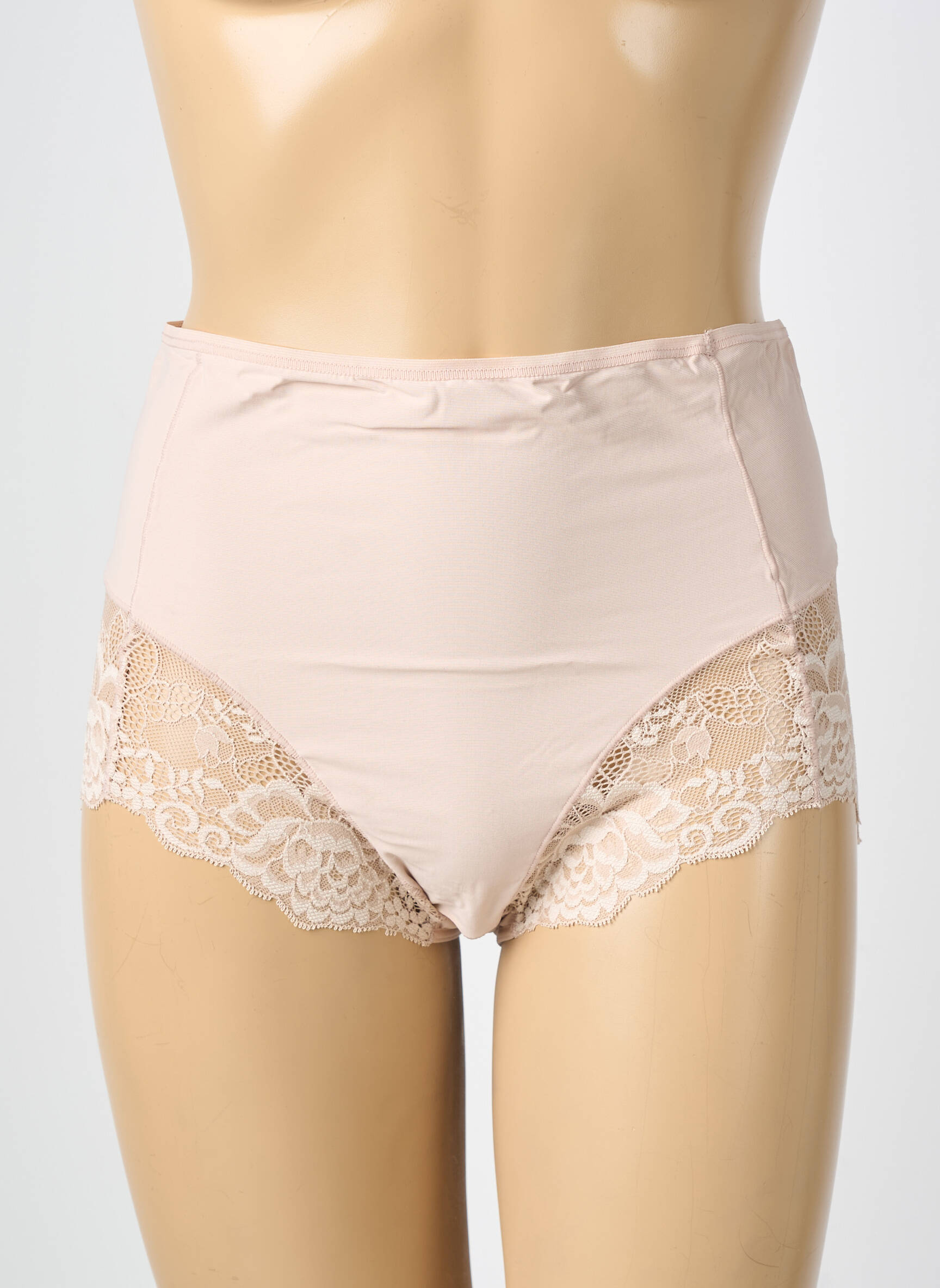 Culotte haute stretch rose JANIRA femme